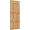 Ekena Millwork Spaced Board-n-Batten Shutters w/Z-Bar, Rough Sawn Western Red Cedar, 34 3/4W x 74H, PR RBS06Z35X074RWR - alternate 4